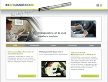 Tablet Screenshot of mydiagnostick.com